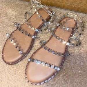Studded Sandals